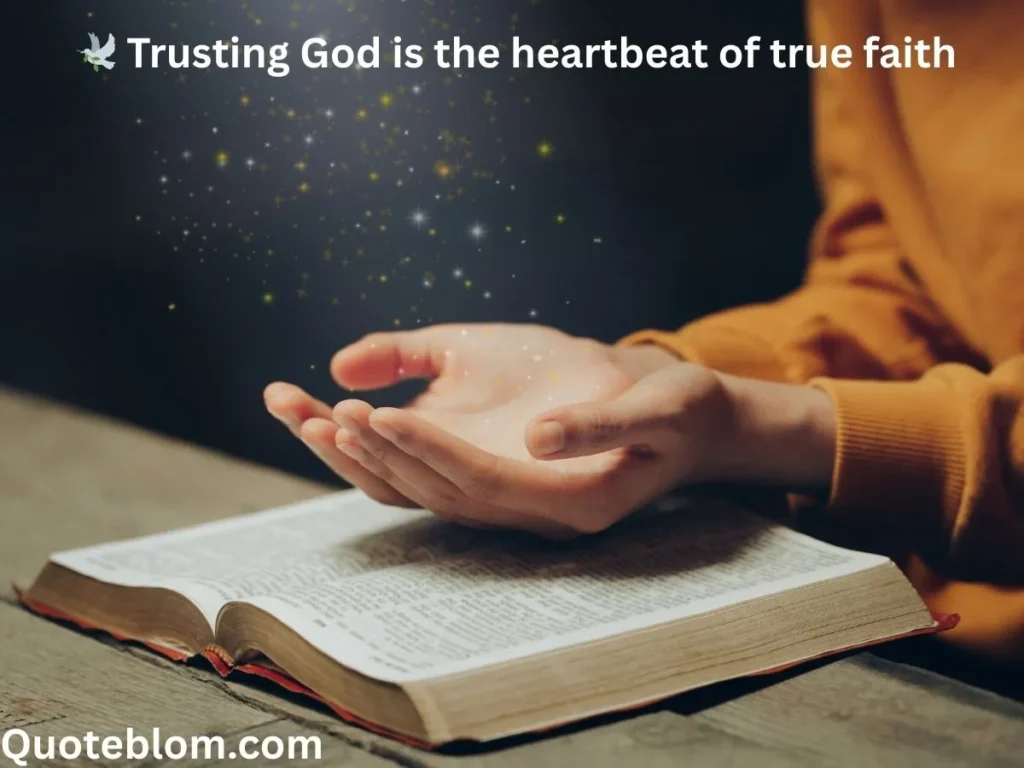 Faith Trust God Quotes
