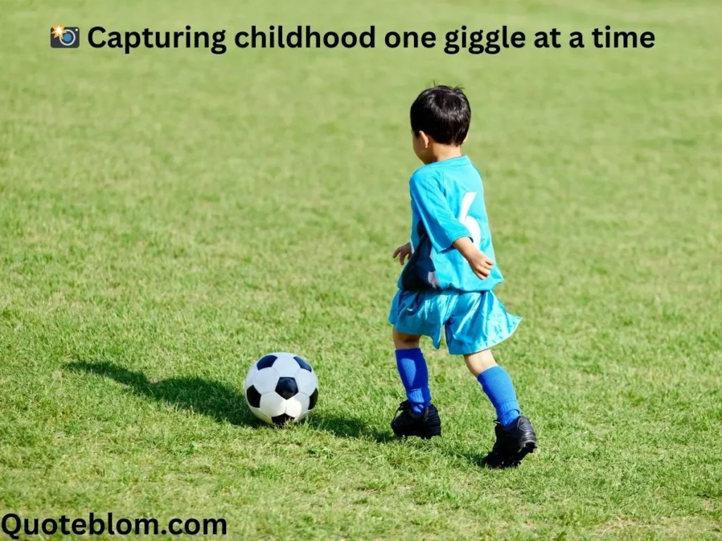 Kids Playing Quotes for Instagram