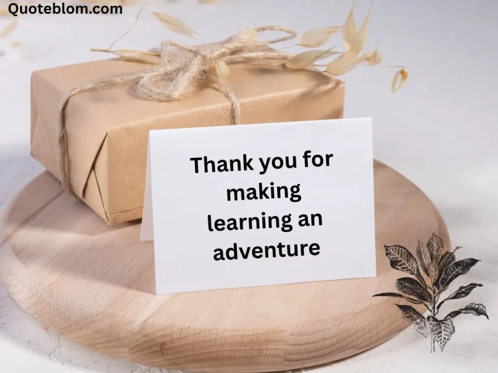 Thank You Teacher Quotes Cards