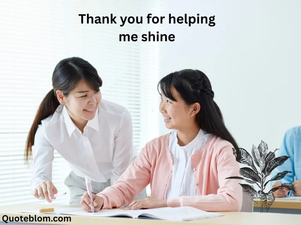 Thank You Teacher Quotes From Students