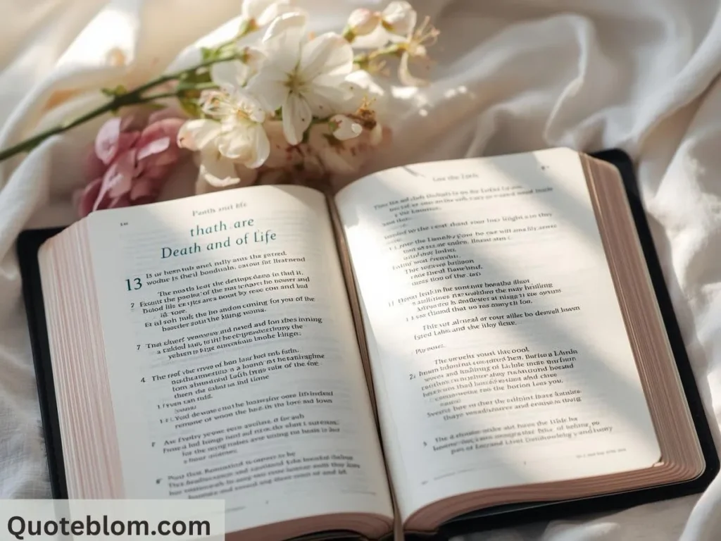 Bible Quotes About Death and Life