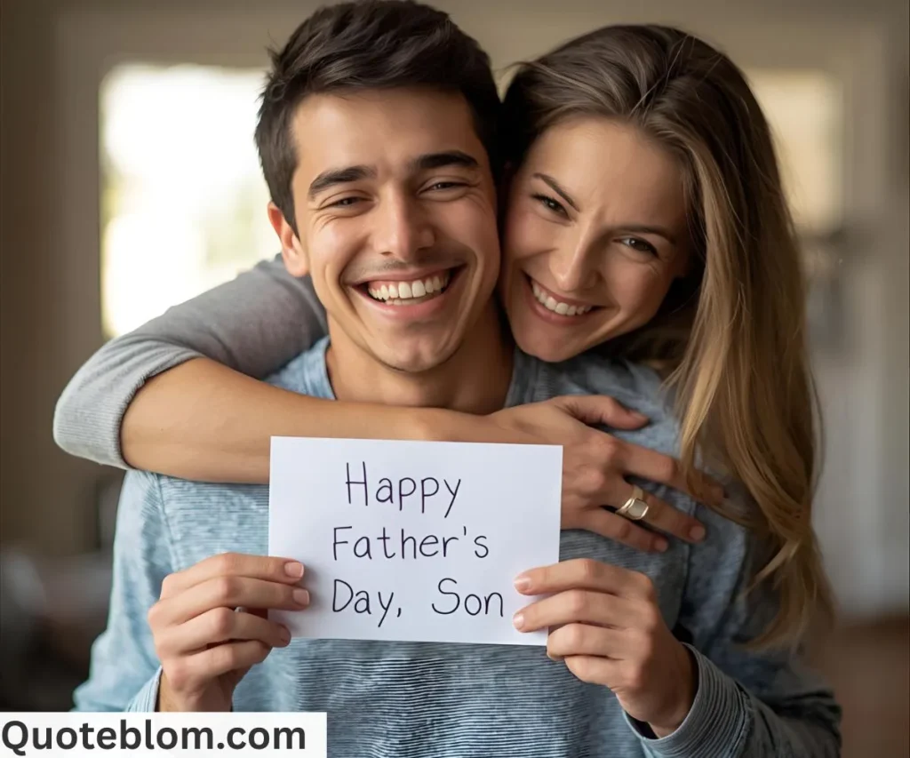 Mother Son Happy Father’s Day to My Son Quotes