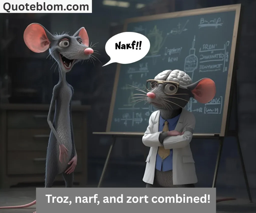 Pinky and the Brain Quotes Narf