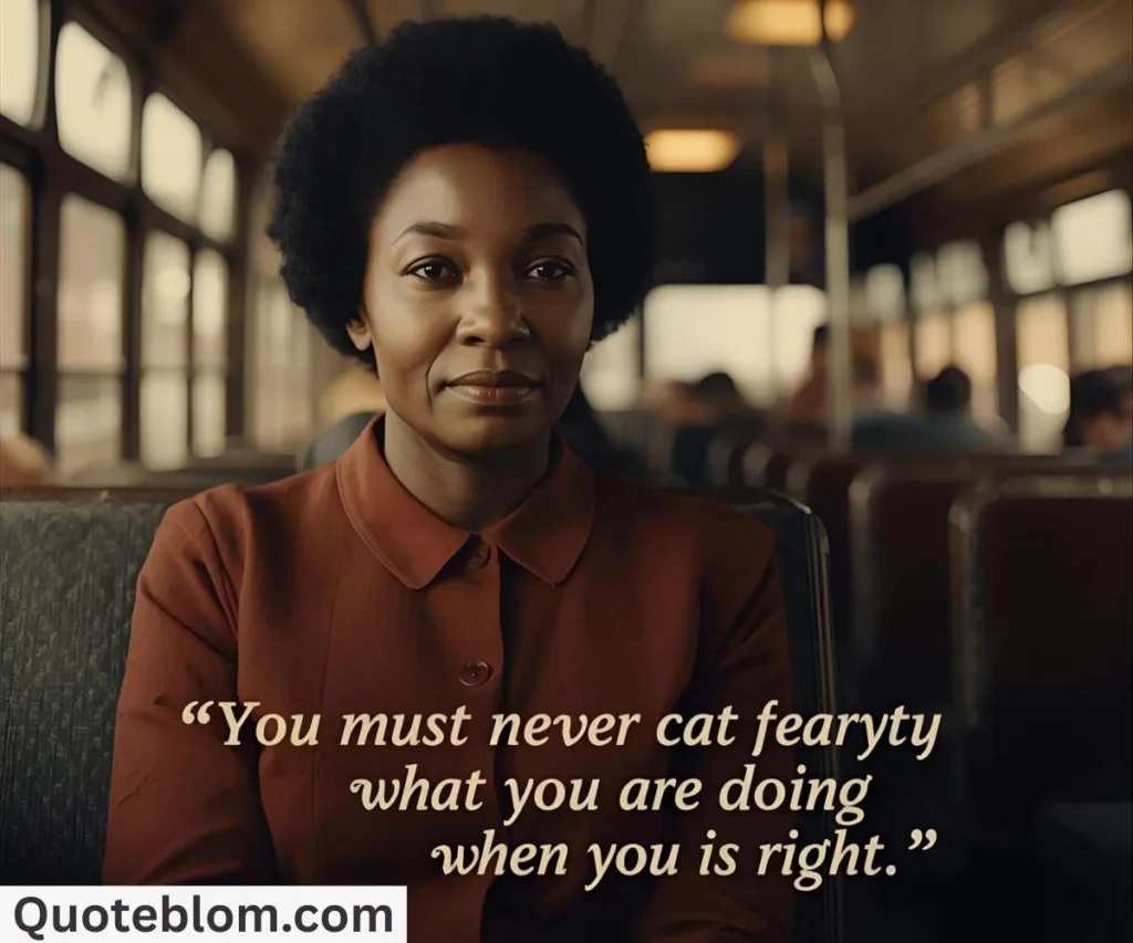 What Was Rosa Parks Famous Quotes