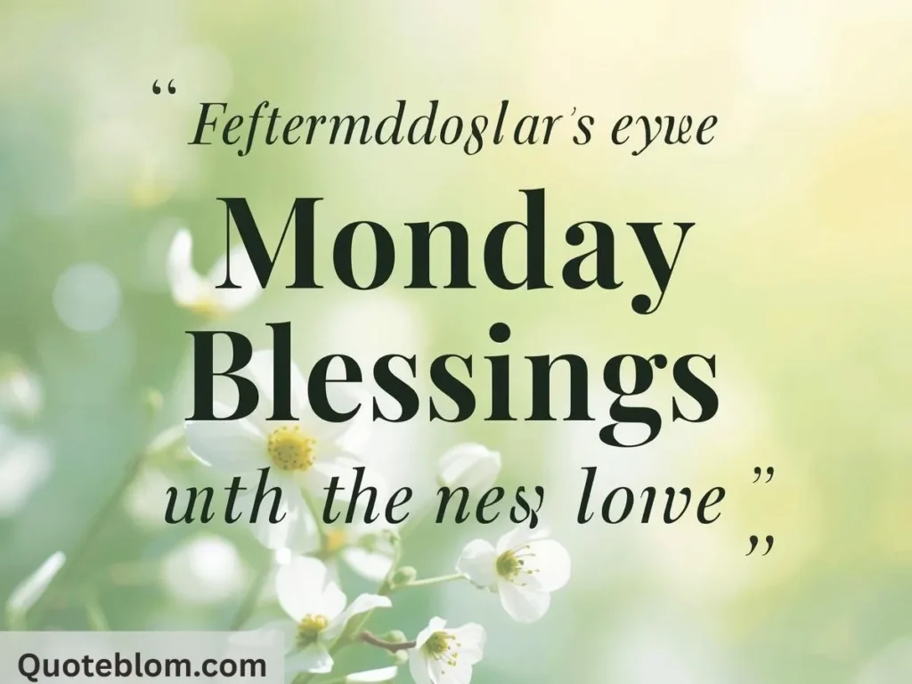 Wishes1234 com Monday Blessings Quotes