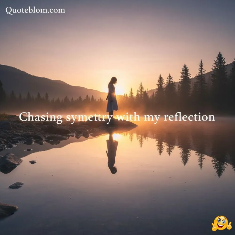 Aesthetic & Minimal Mirror Selfie Captions