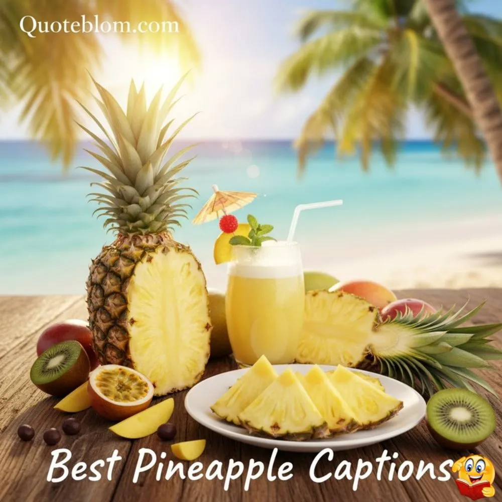 Best Pineapple Captions