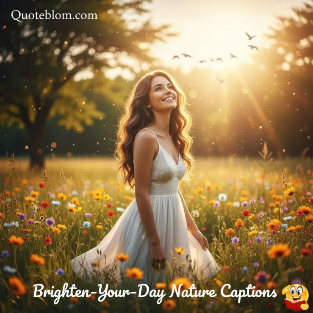 Brighten‑Your‑Day Nature Captions
