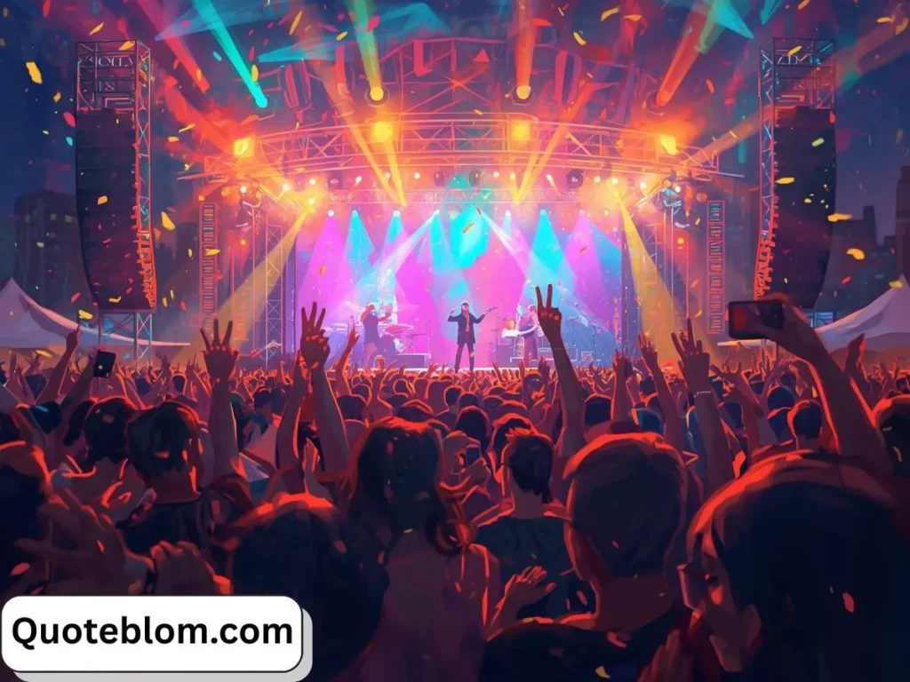 Captions for Music & Dance Festivals