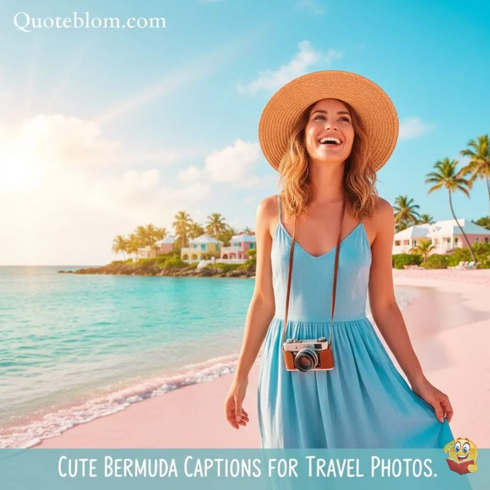 Cute Bermuda Captions for Travel Photos