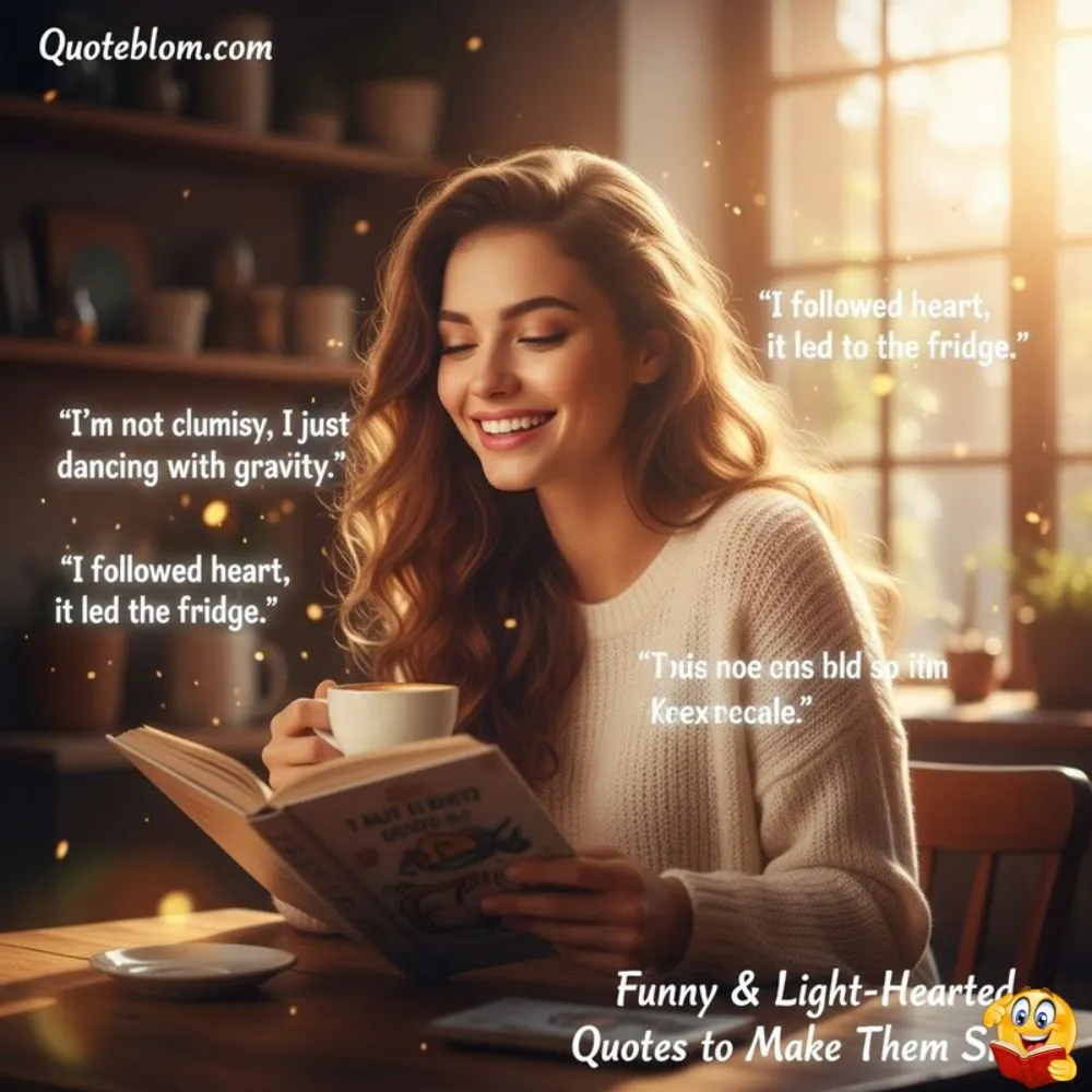 Funny & Light-Hearted Quotes to Make Them Smile
