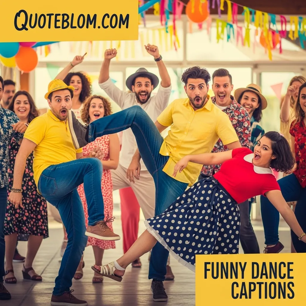 Funny Dance Captions for Instagram