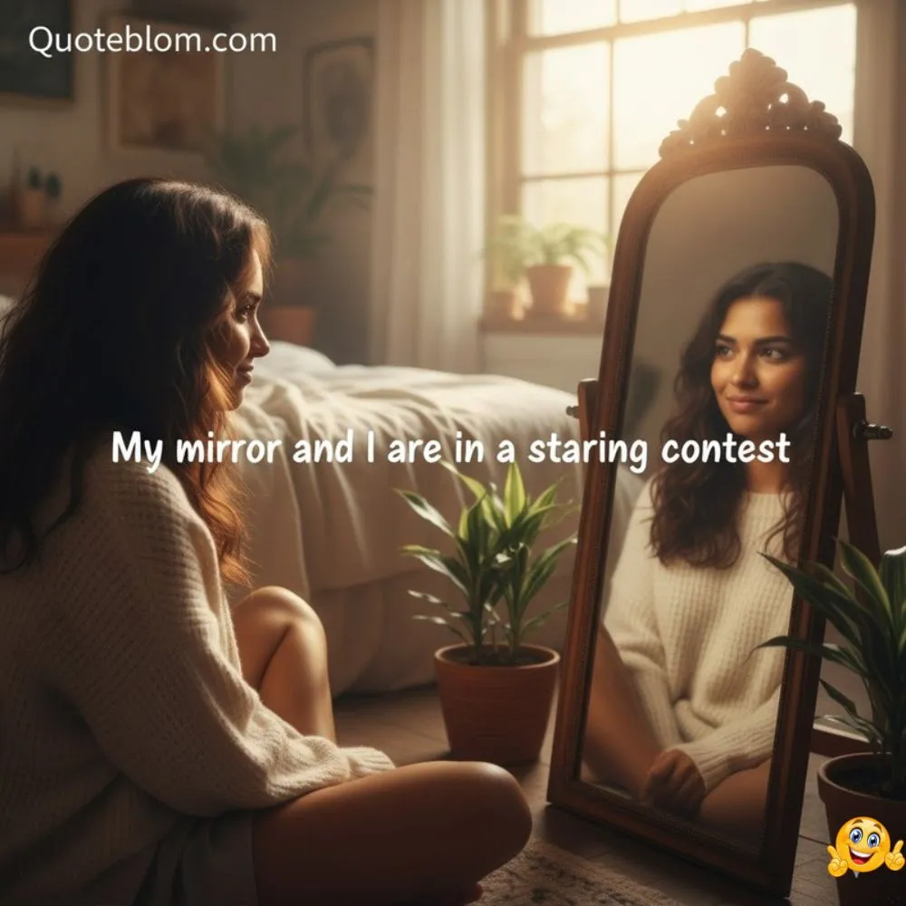 Funny Mirror Selfie Captions