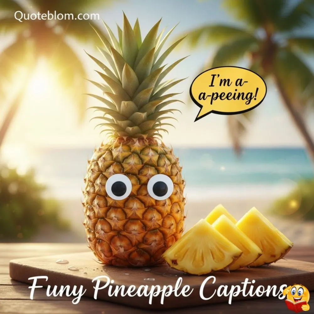 Funny Pineapple Captions