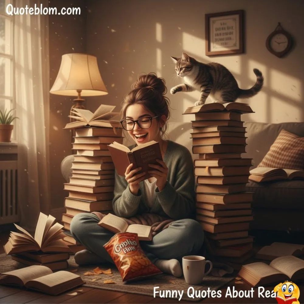 Funny Quotes About Reading
