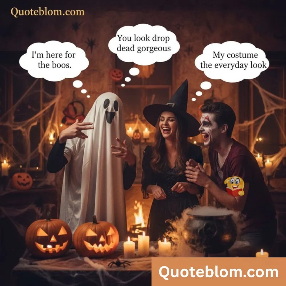 Funny Spooky Quotes for Instagram