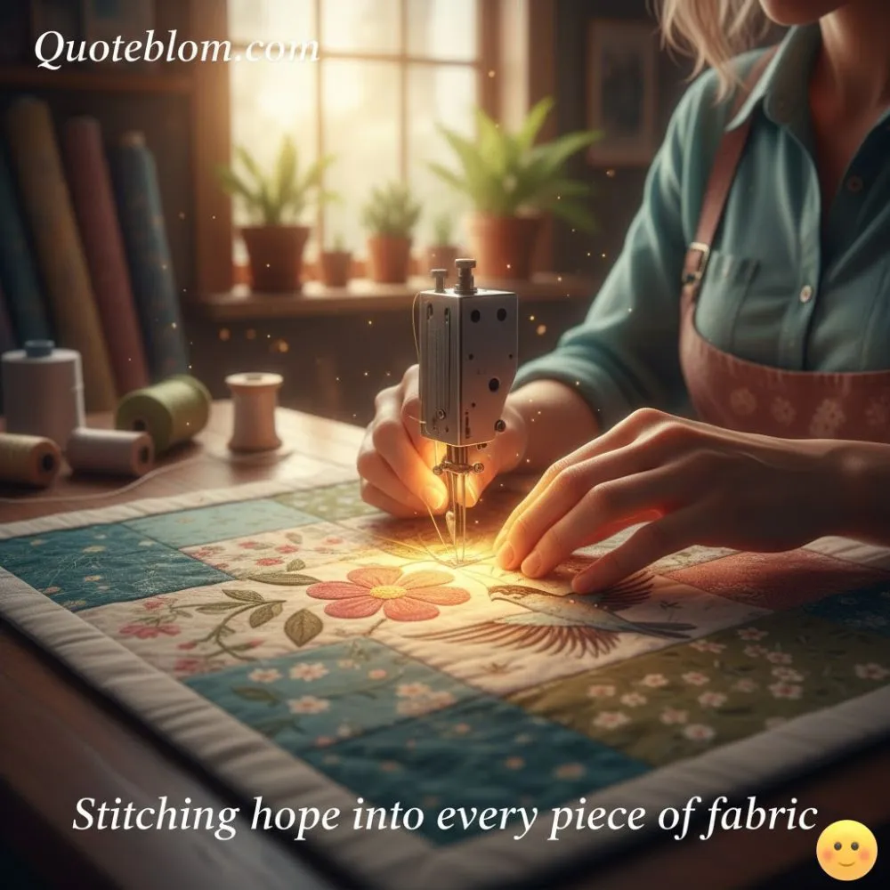 Inspirational Embroidery Captions