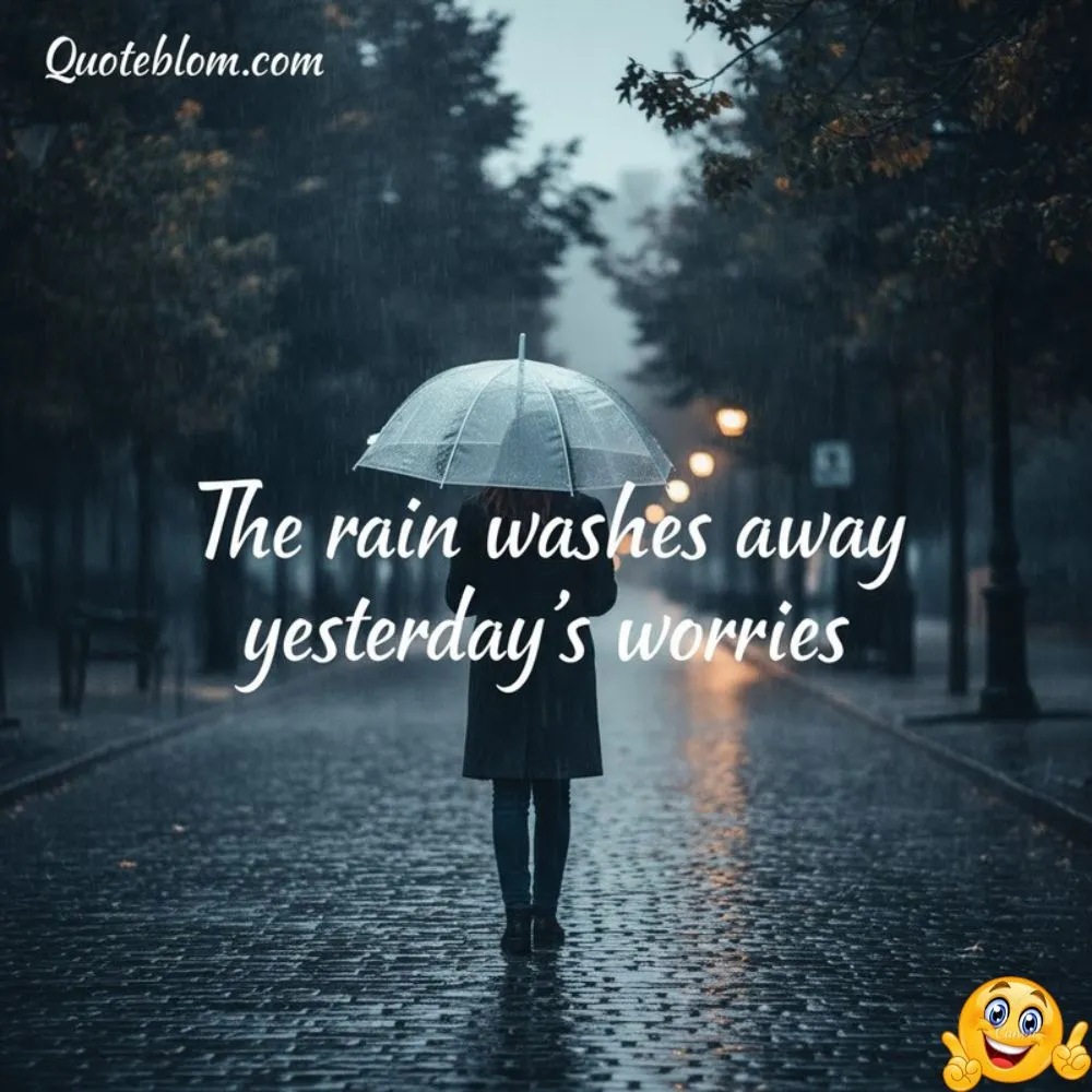 Inspiring & Deep Rainy Day Captions