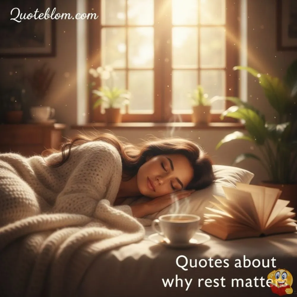 Quotes about why rest matters
