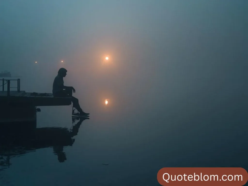 Reflective Evening Captions