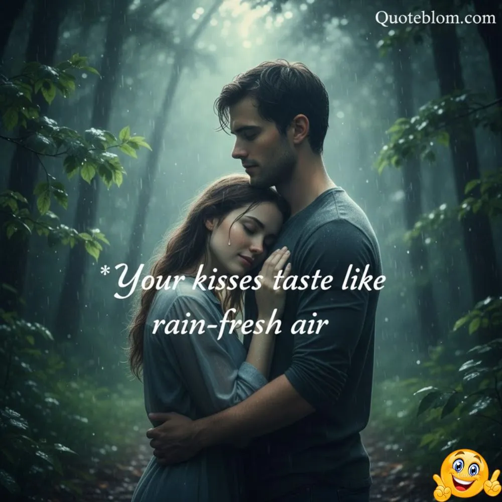Romantic Rainy Day Captions
