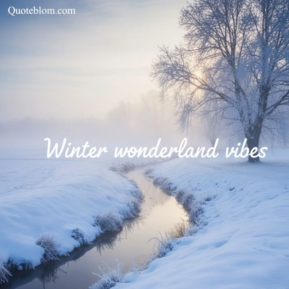  Short & Sweet Snowfall Captions