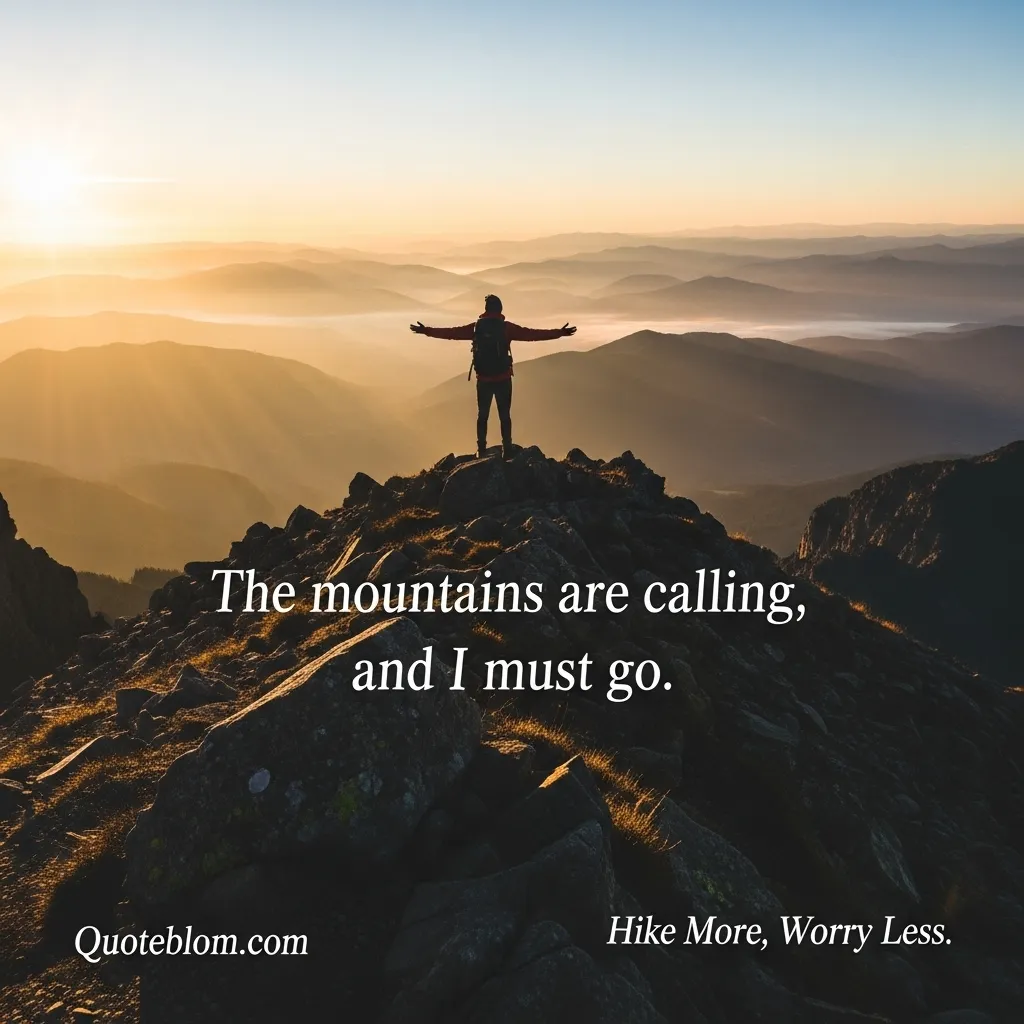 Short Hiking Quotes for Instagram
