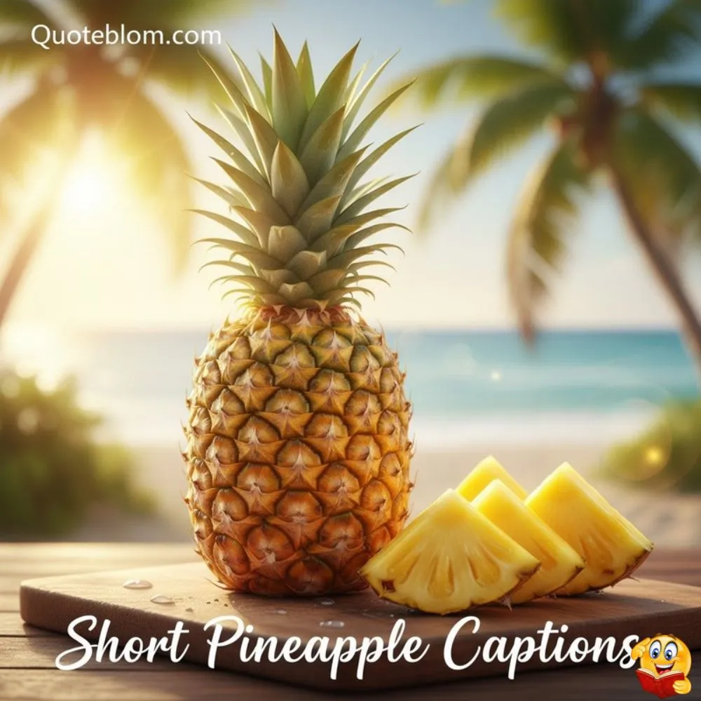 Short Pineapple Captions