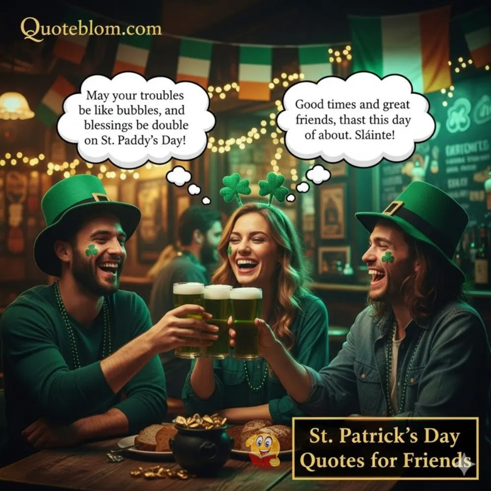 St Patricks Day Quotes for Friends