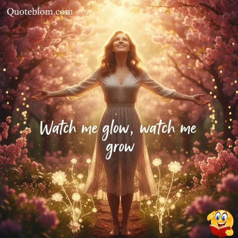 Trendy “Glow-Up” Transformation Captions