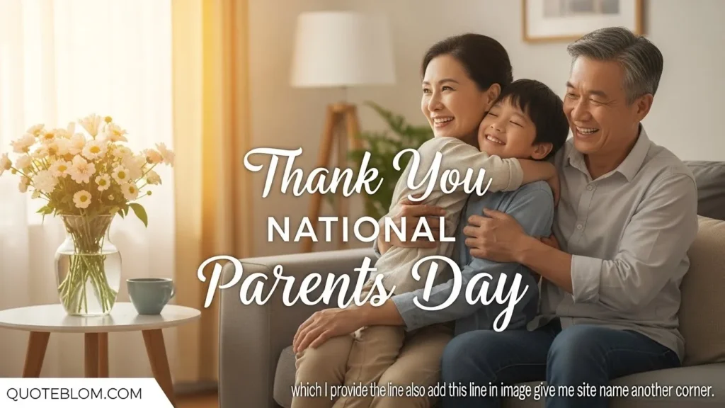 Thank You National Parents Day Captions