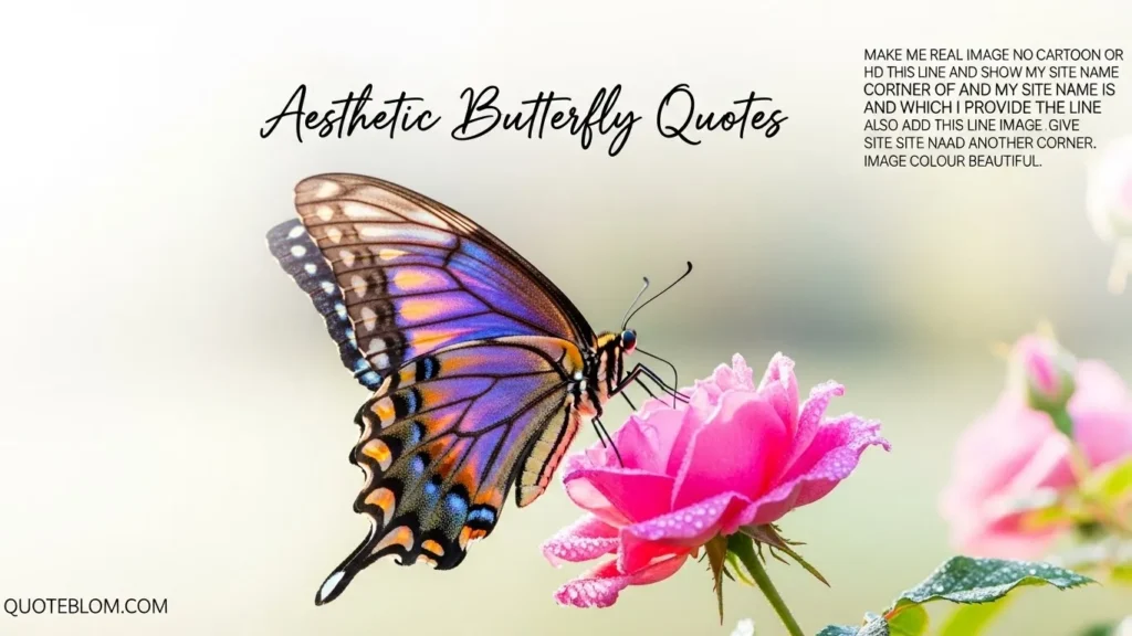 Aesthetic Butterfly Quotes