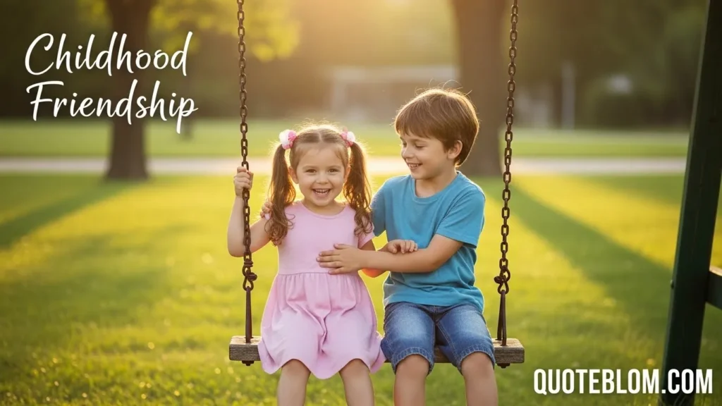 Childhood Friendship Quotes