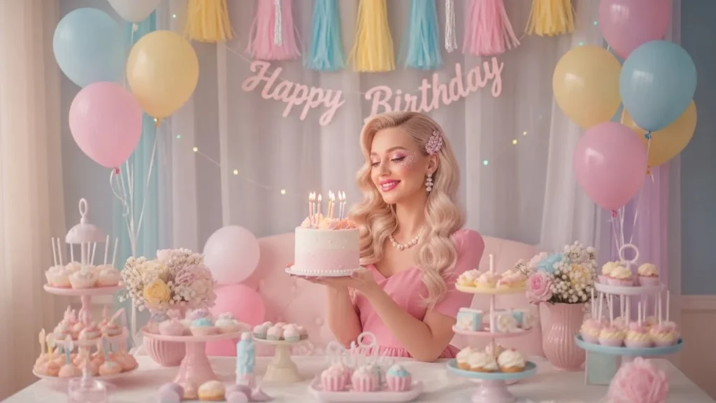 Cute Barbie Birthday Captions