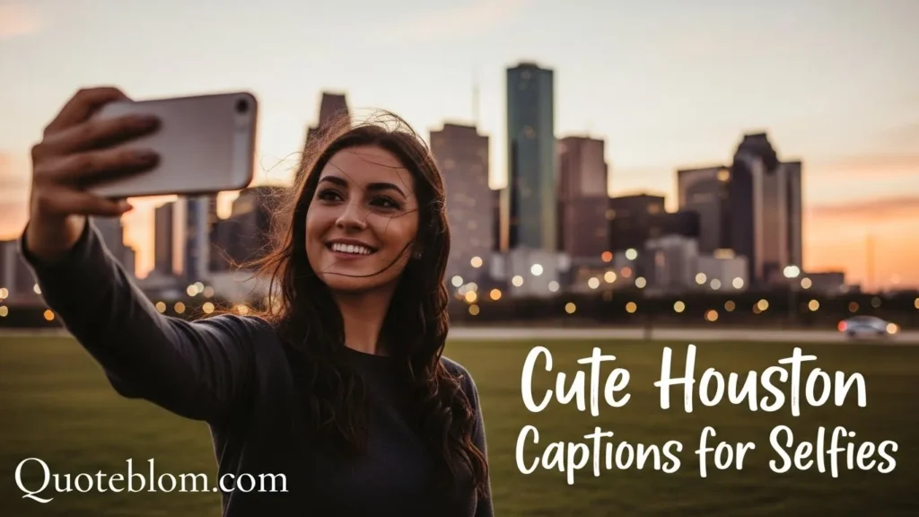 Cute Houston Captions for Selfies