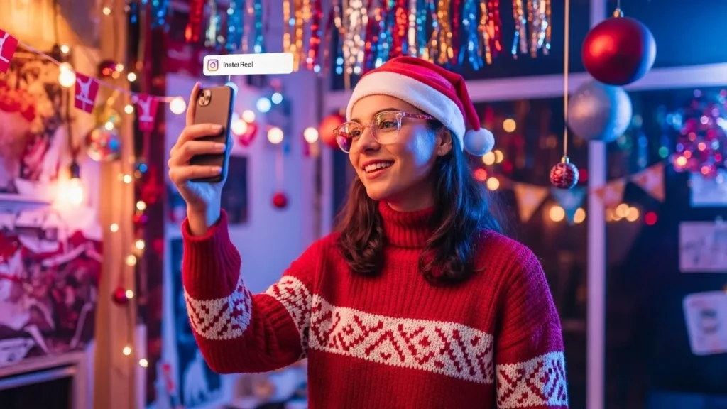Festive Captions for Instagram Reels