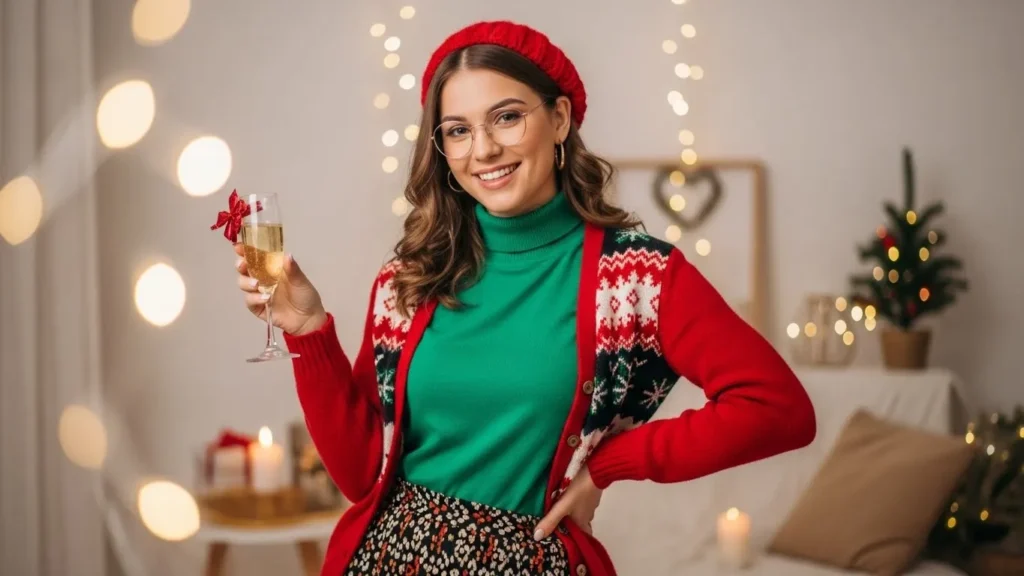 Festive Outfit Captions for Instagram