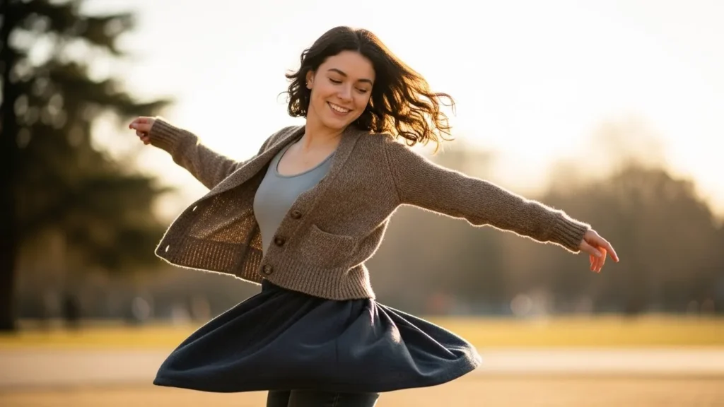  Fun and Joyful Twirling Captions