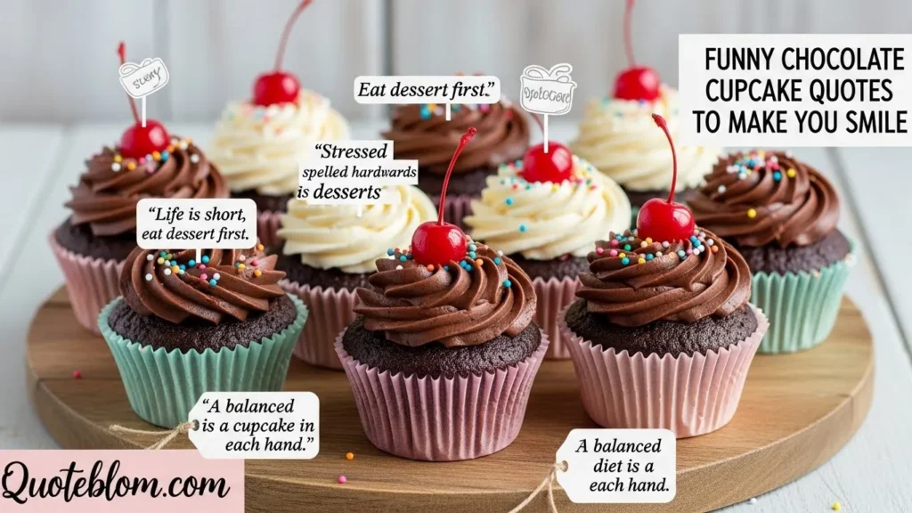 Funny Chocolate Cupcake Quotes to Make You Smile