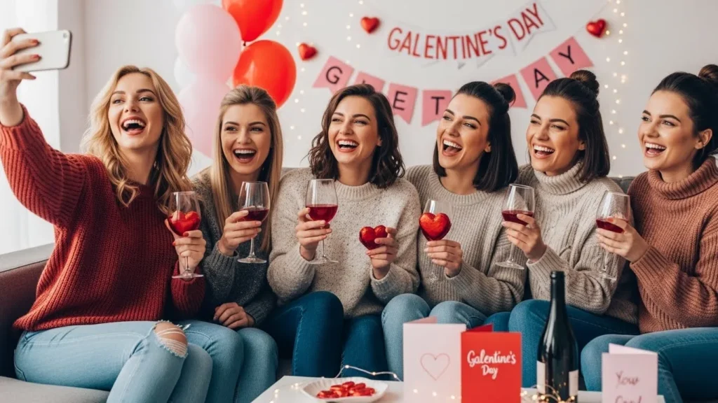 Funny Galentines Day captions