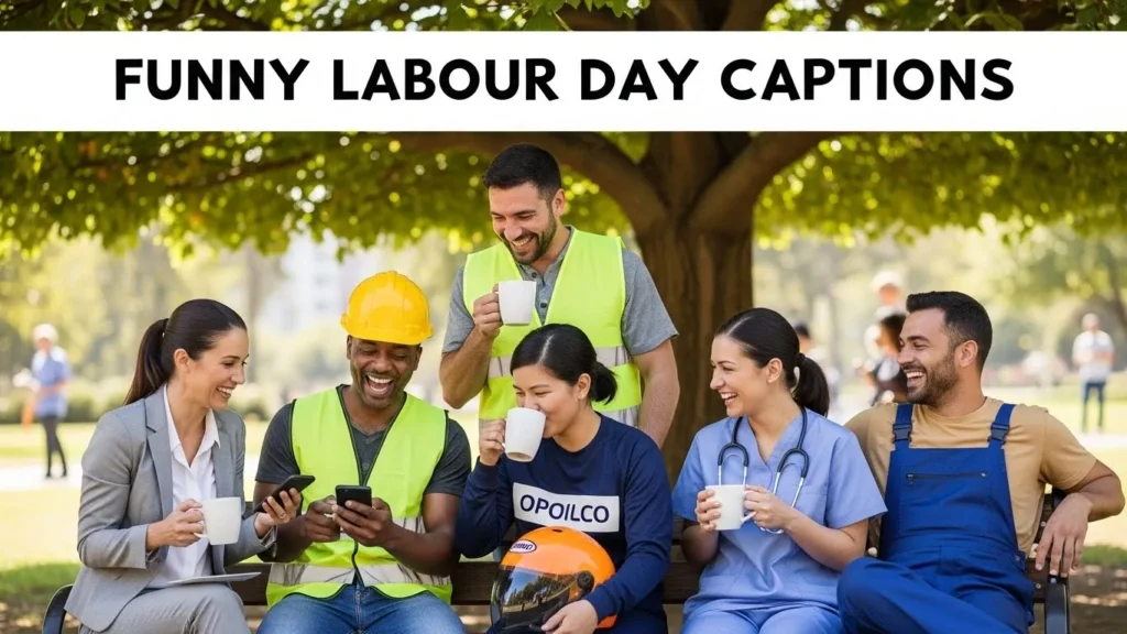  Funny labour day captions