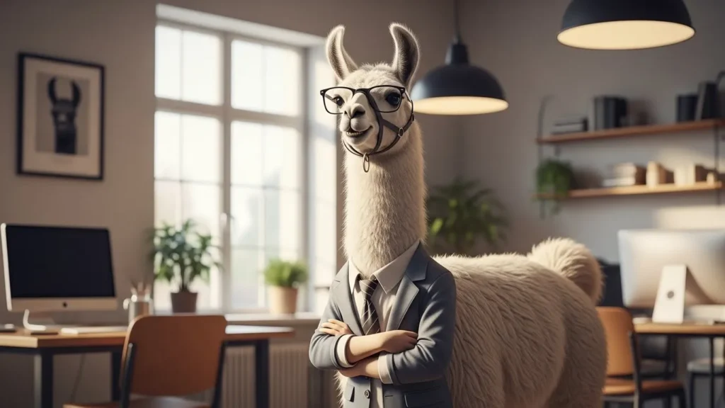 Funny Llama Day Captions for Business Profiles