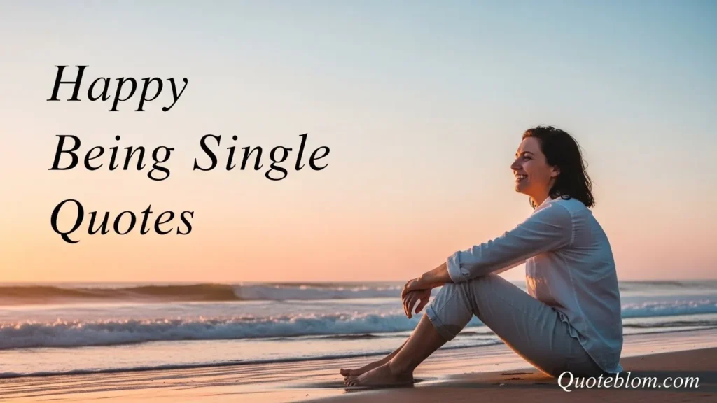 Happy Being Single Quotes