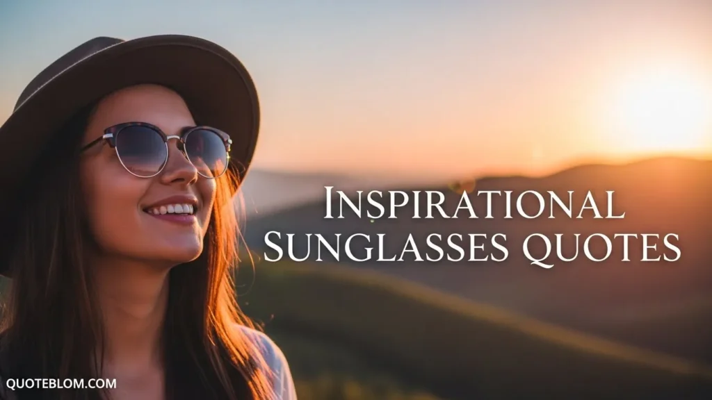 Inspirational Sunglasses Quotes