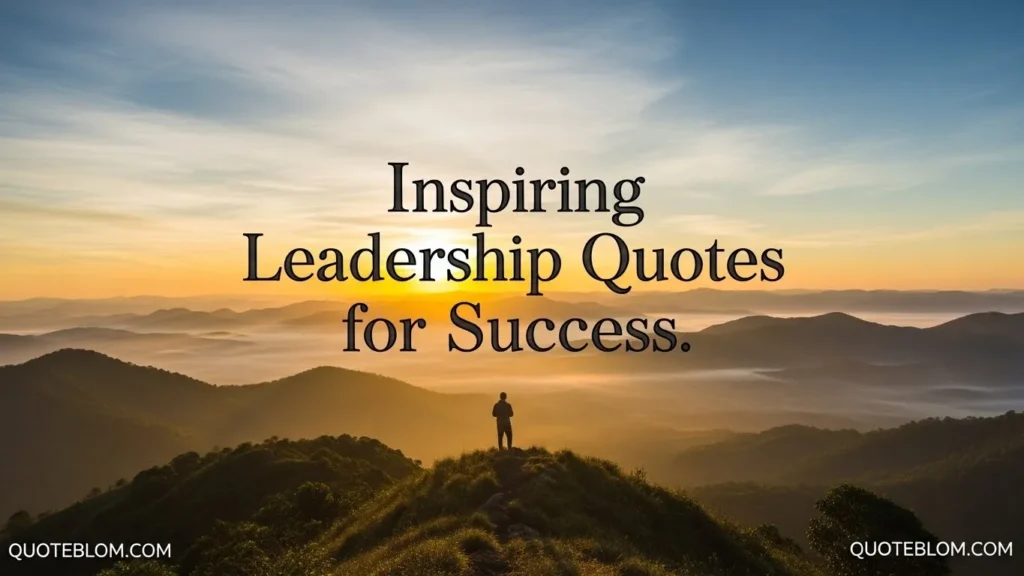 Inspiring Leadership Quotes for Success