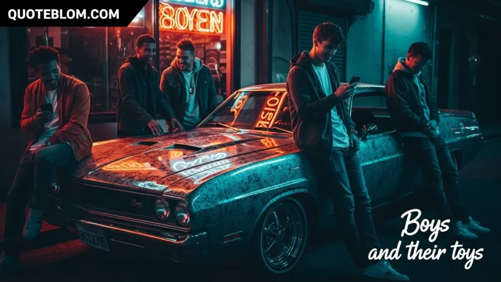 Instagram-Worthy Car Captions for Boys
