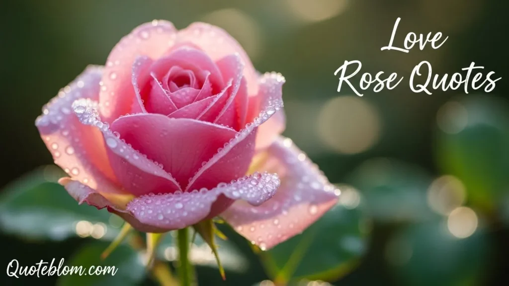 Love Rose Quotes