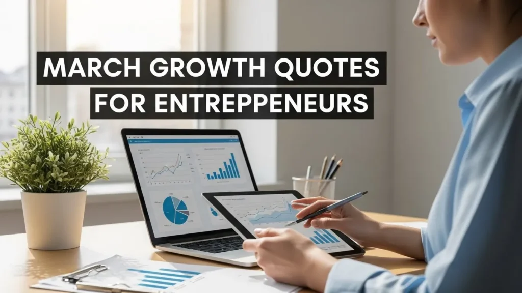 March Growth Quotes for Entrepreneurs