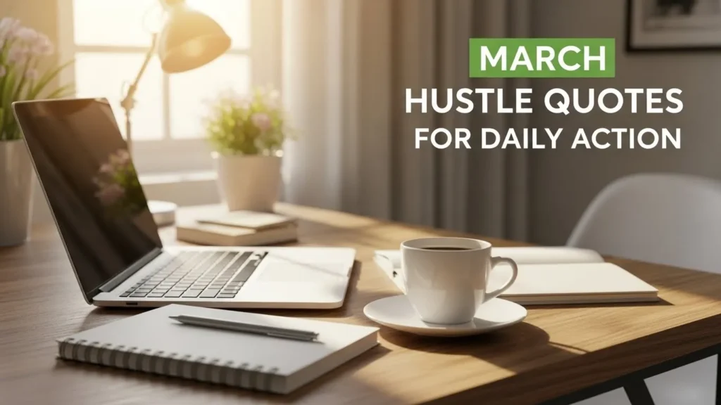 March Hustle Quotes for Daily Action