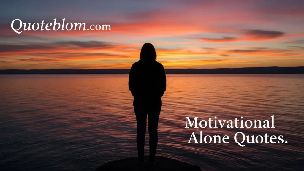 Motivational Alone Quotes